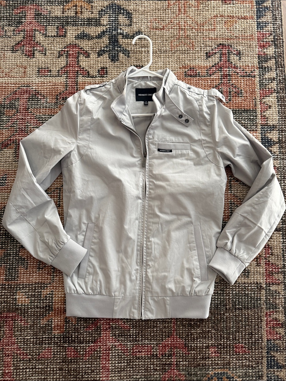 Members Only Jacket - Light Grey (Small)